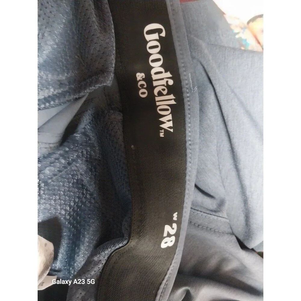 Goodfellow Men's Hybrid Swim Shorts Size 28 Blue UPF 50+
